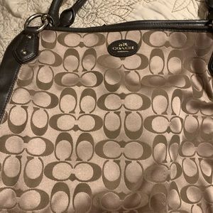 Coach nylon purse
